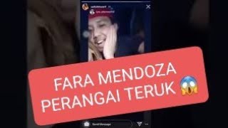 Teruk sudah ni fara mendoza