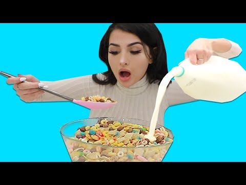 Mixing EVERY Cereal TOGETHER