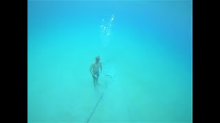Walking underwater #shorts #freedive #oceanlover #short