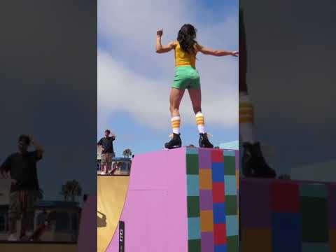 Mini ramp in Santa Monica ‼️