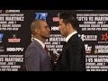 Cotto vs Martinez- Los Angeles press conference and Faceoff