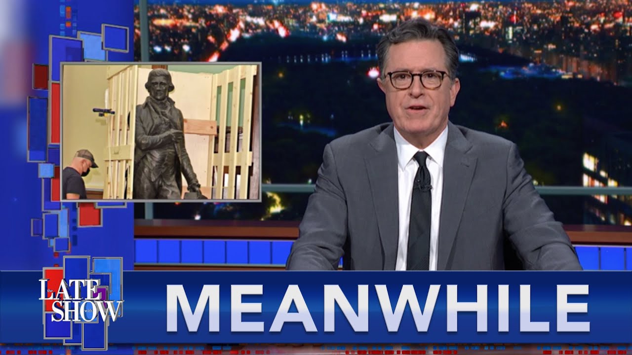 Meanwhile... Thomas Jefferson Statue Removed From New York's City Hall