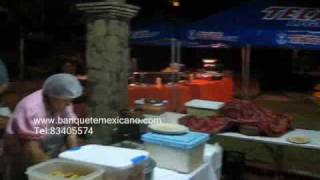 BANQUETE MEXICANO 003 ANTOJITOS,CAZUELAS,TAQUIZA,PARRILLADAS,BORREGOS,LECHONES,MONTERREY