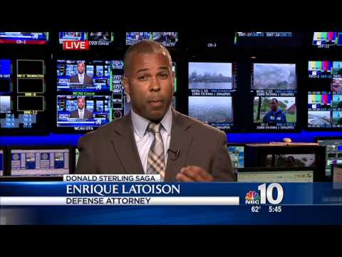 Enrique Latoison May 16 NBC10 NEWS Commentary (LA Clippers owner controversy)