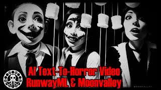 Ai Cinema Unleashed: Text-To-Video B&W Horror Trailer With #Runwayml & #Moonvalley