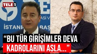 Babacan'dan, gözaltına alınan DEVA kurucusu üyesi Metin Gürcan açıklaması