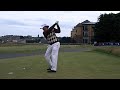 Phil Mickelson hits 2 off the tee at 17th St Andrews 2010 British Open