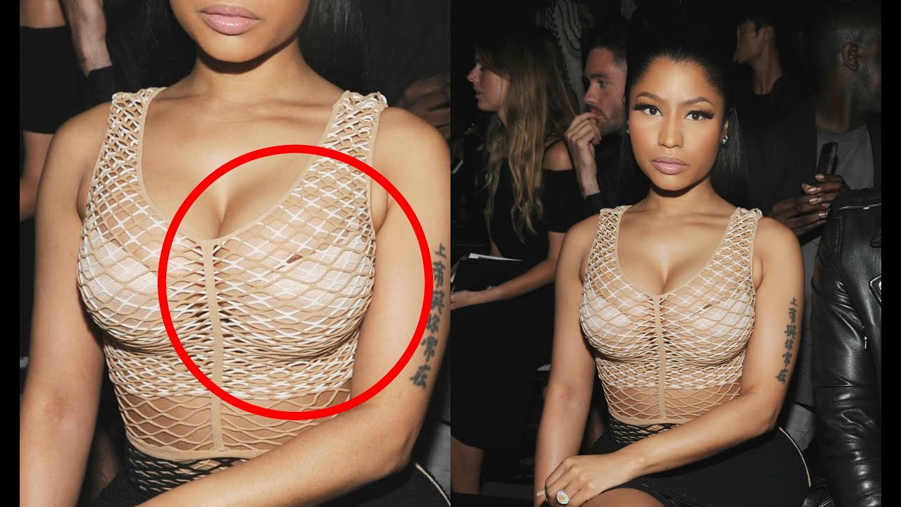 Nicki Minaj Boob Come Out