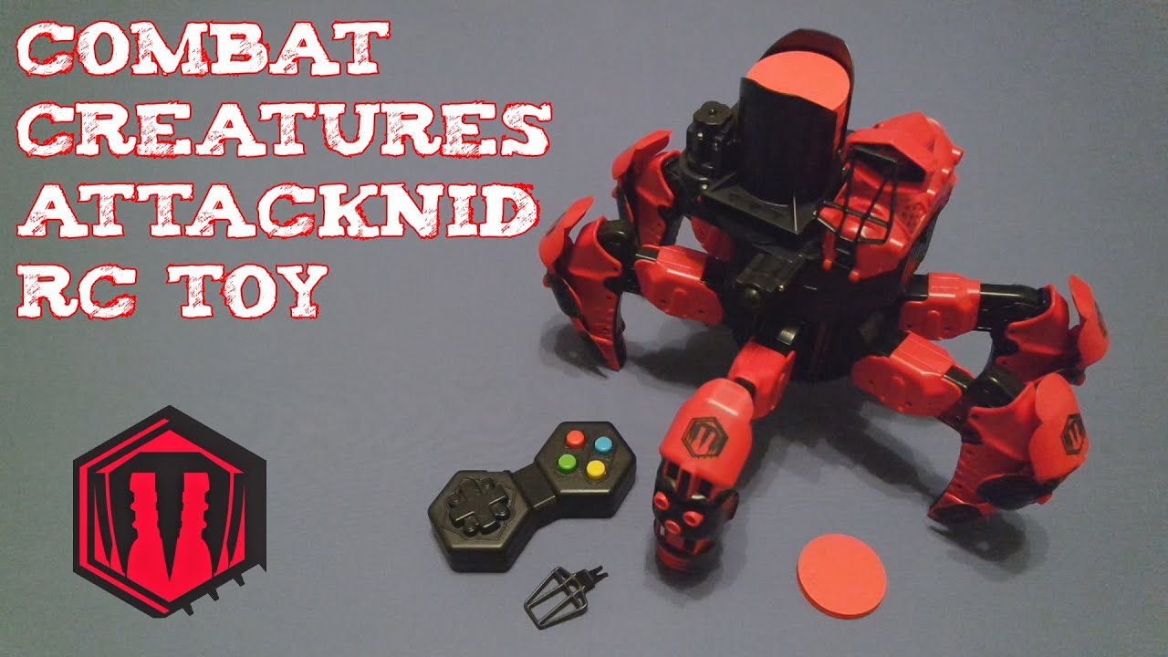 (Review) Combat Creatures Attacknid RC Toy
