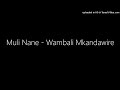 Muli Nane - Wambali Mkandawire