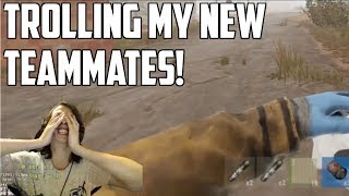 RUST - TROLLING MY NEW TEAMMATES
