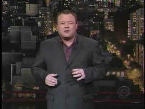 Frank Caliendo on Letterman