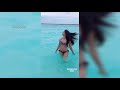 ඔෂදි bikini ඇදන් beach එකේ | Sri Lankan Actress | Oshadi Himasha | hoot seen | nadagan karayo