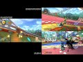 200cc Mario Kart 8 - Ash vs. Derrick vs. Andre (Pack 2 DLC)