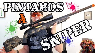 Pintei Minha Sniper Airsoft AMOEBA STRIKER AS01 by Luiz Rider