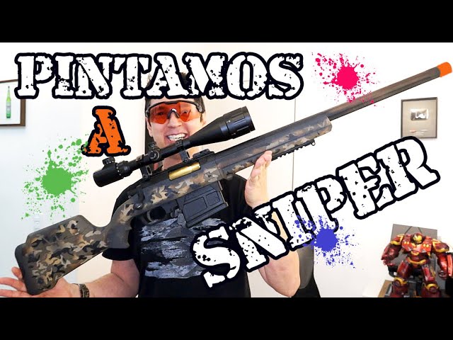 Pintei Minha Sniper Airsoft AMOEBA STRIKER AS01 by Luiz Rider