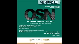 Mozart, Beethoven / Orquesta Sinfónica Nacional / INBAL / México