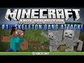 Minecraft Xbox | "SKELETON GANG ATTACK!" | Survival #1