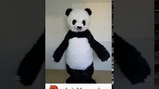 Adult Size Panda mascot costume custom mascot costumes for entertainment