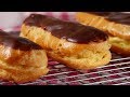 Chocolate Eclairs Recipe Demonstration - Joyofbaking.com