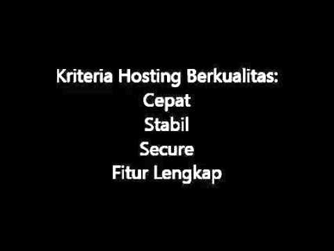 VIDEO : hosting terbaik indonesia - web hosting terbaikindonesia; http://hostingterbaikindonesia.org. ...