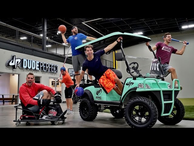Dude Perfect Show Us Their Epic New Office - Video