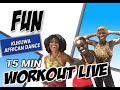 KUKUWA® AFRICAN DANCE WORKOUT LIVE - FUN 15 MIN