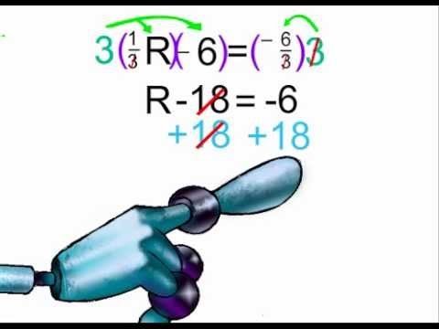 Cartoon Maths Equation