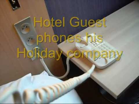Swearing and customer relations. Holiday Guest Complaint.