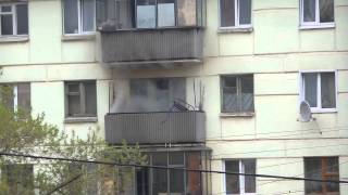 Видео Пожар на улице Терешковой г.Липецк от Липецкмедиа, улица Филипченко, Липецк, Россия