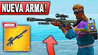 NUEVO FRANCOTIRADOR PESADO *NUEVA ARMA* Y NUEVO MODO! en FORTNITE: Battle Royale
