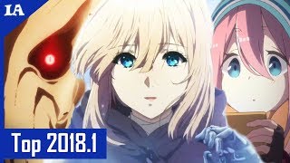 10 MELHORES ANIMES DE 2018 - Parte 1 - Temporada de Inverno