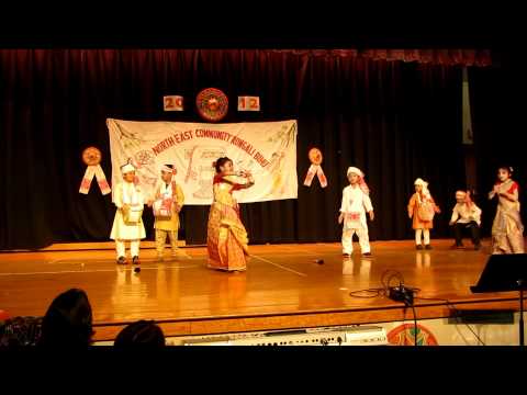 NJ Kids Bihu Group Rongali Bihu 2012