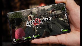 LEFT 4 DEAD MOBILE, RESIDENT EVIL COM HISTORIA PARA ANDROID, F1 MOBILE 2018 E MAIS