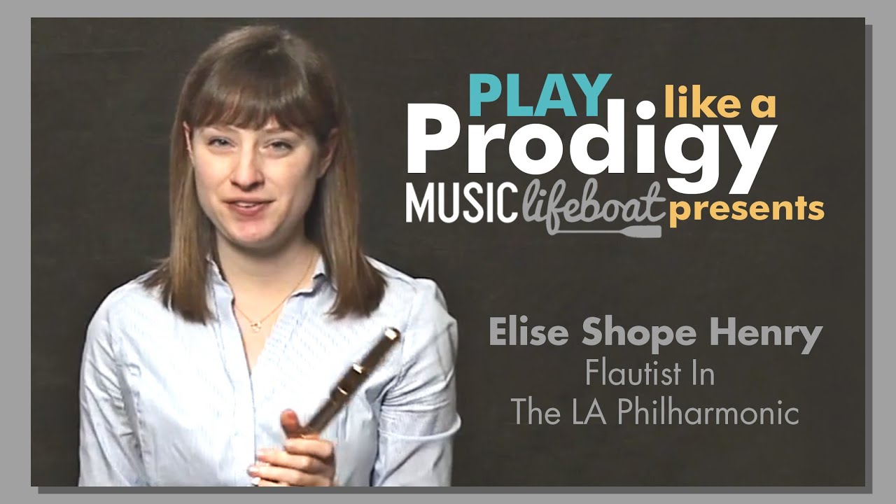 Learn From A Master: Flute Lesson 1 Your Instrument With Master Musician Elise Shope Henry,