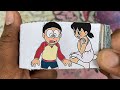 Doraemon Cartoon Flipbook #163 | Nobita Saw Shizuka Without Cloth Flip Book | Flip Book Artist 2023