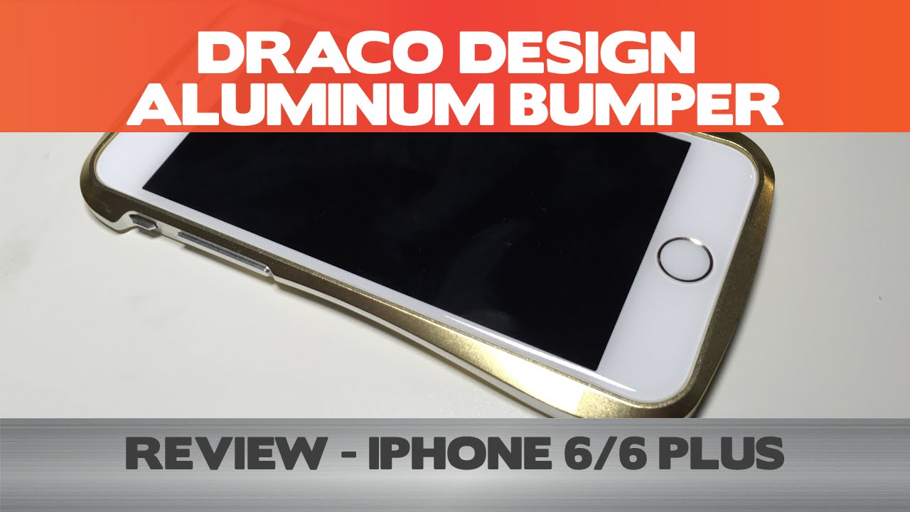 Draco Design Aluminum Bumper Review - iPhone 6/6 Plus