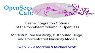 OpenSees Cafe: Beam Integration in the forceBeamColumn Element in OpenSees