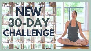 New 30-Day Challenge 10 Min Morning Yoga & Pilates - Yogalates Challenge