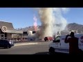 El Paso Sun Metro burning bus