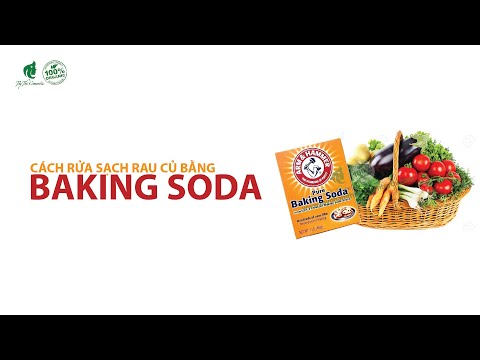 Cách Rửa Trái Cây Sạch Giảm Hóa Chất Bằng Baking Soda/ By Tây Thi Organic