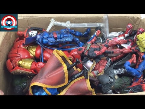 $400+ eBay Toybiz Marvel Legends Unboxing! Check out my newest [and oldest] custom!