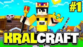 BİR KRALIN DOĞUŞU! | KralCraft | Minecraft Bölüm 1