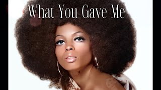 Watch Diana Ross What You Gave Me video