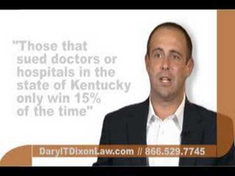 Kentucky Attorney Daryl T. Dixon is currently accepting cases involving those that have suffered damages due to the negligence or incompetence of medical professionals. If you or a loved one...