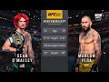 🔴 UFC 299: Sean O'Malley vs. Marlon Chito Vera 2 | Full Fight & Highlights | Bantamweight Title Bout