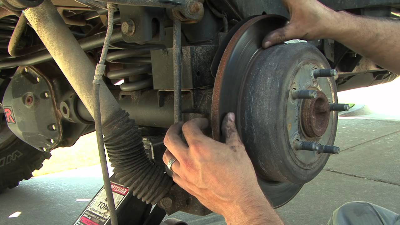 Rear Brake Pad Install How To YouTube