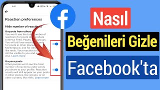 Facebook'ta Beğeniler Nasıl Gizlenir (2023) | Beğeniler Profil Resmi Nasıl Gizle