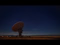 Very Large Array Moonlit Sequence