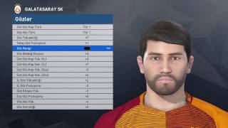 Pes 2017 Face Build Ahmet Çalık Galatasaray Ps4